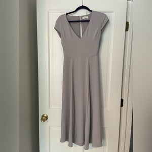Babaton Dresses, Aritzia Hampton V-Neck Dress | Size 0